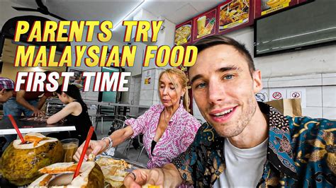 British Parents Try Malaysian Food   Kuala Lumpur Malaysia 2024